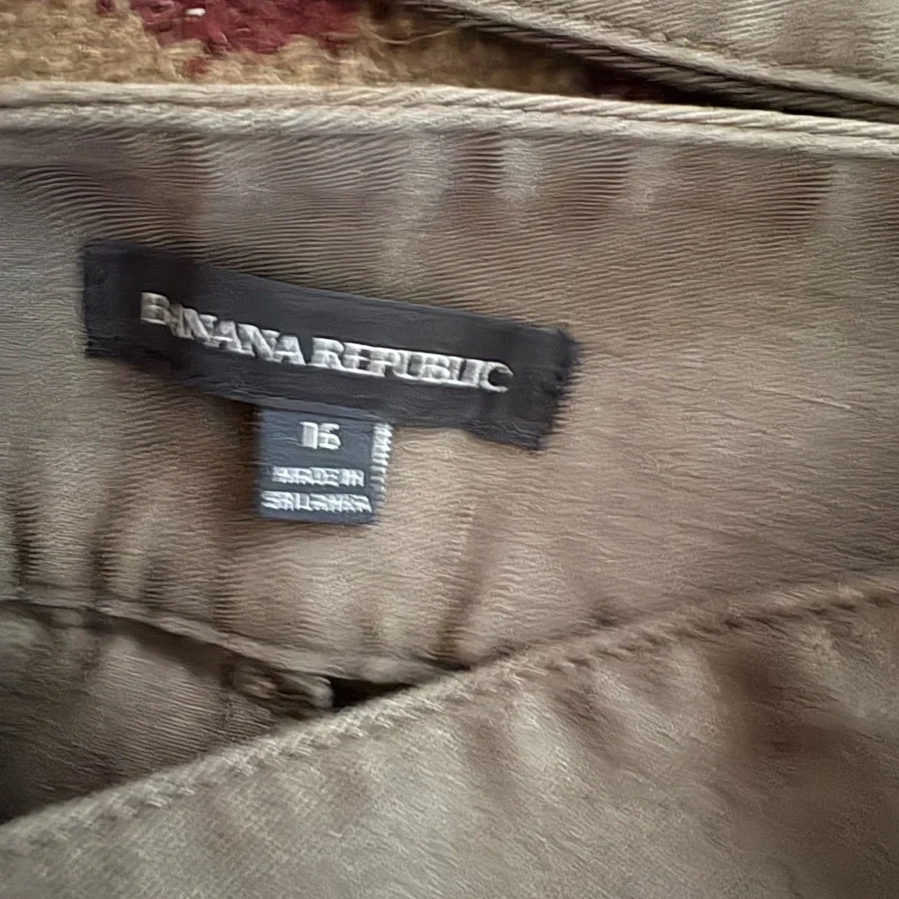 the Banana Republic Drill Trousers vintage 1983, sz16 - Picture 3 of 6